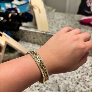 Gold Vintage Filigree Bracelet